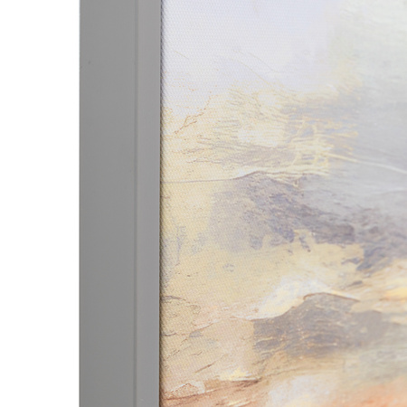 Warm Horizon Framed Canvas