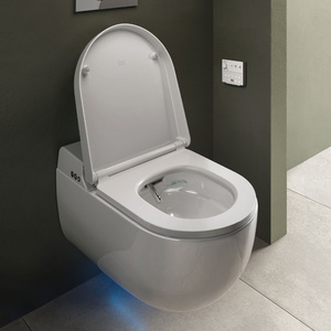 Zestaw RAK Ceramics CLEON PROTEK Miska WC podwieszana Rimless & Deska WC z funkcją bidetu SMART ze stelażem podtynkowym RAK-CLEON