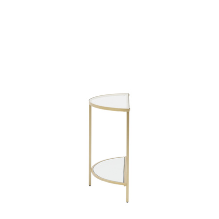 Stolik konsolowy Hudson Champagne 1000 x 350 x 750 mm
