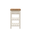 Eton Butchers Block White 660x500x900mm