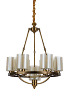 LAMPA WISZĄCA LOFT MOSIĘŻNA SANTINI W7