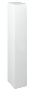 ESPACE słupek wysoki, 25x172x32cm, 1 drzwiczki, lewy/prawy, biały połysk