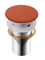 Korek click-clack bez przelewu iron red mat F008-U30