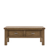 Hardwick 2 Drawer Coffee Table 1200x600x500mm