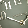 Arabic Mantel Clock Lichen Green 6in