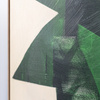 Emerald Abstract Framed Canvas 900x1200mm