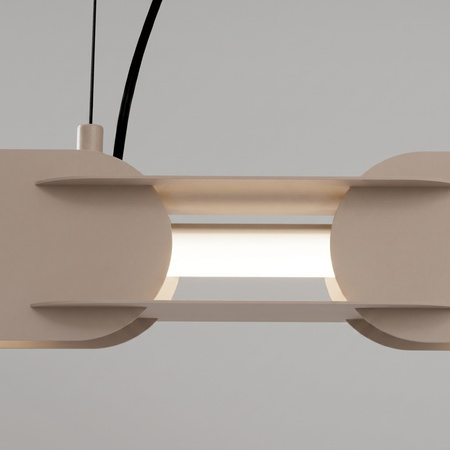 Lampa wisząca CHAIN 91 taupe LED 4000K