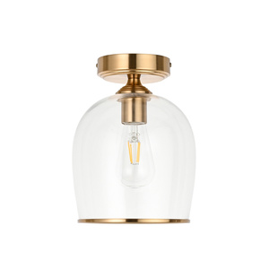 Ashcroft Ceiling 1 Light Brushed Aged Brass