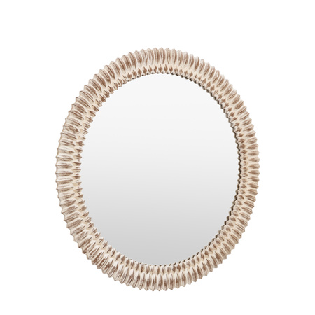 Pimlico Round Mirror White Wash 900mm