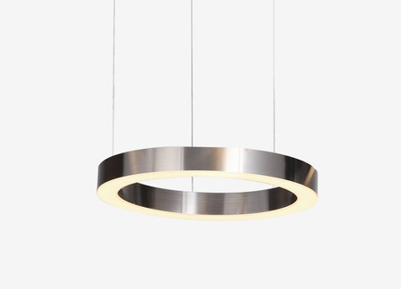Lampa wisząca CIRCLE 40+60+60 -  LED, ring nikiel na 1 podsufitce