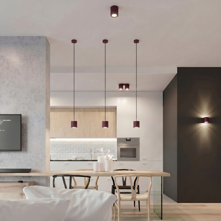 Kinkiet ORBIS 1 burgund