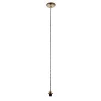 Cable Set Flex Pendant Light Antique Brass