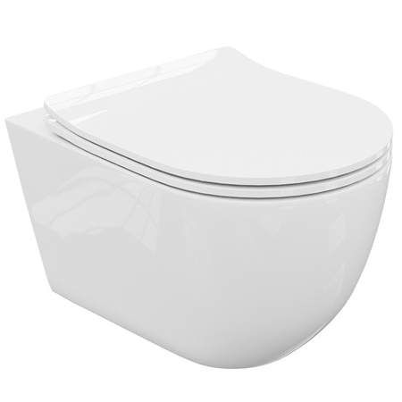 Miska wisząca z deską WC Cliper Grande 2.0