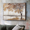 Gilded Oak Framed Canvas 900x600mm