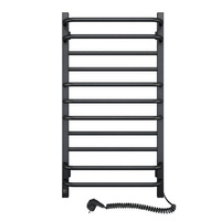 Grzejnik łazienkowy elektryczny Navin Grandis 480х800 Sensor, prawy, timer, czarna mora