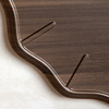Harley Wall Clock Dark Cedar 71cm