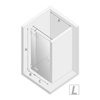 DRZWI WNĘKOWE EVENTA  L 80x200 CZYSTE 8mm ACTIVE SHIELD