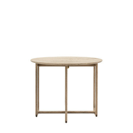 Craft Folding Dining Table Smoked 1000x1000x750mm