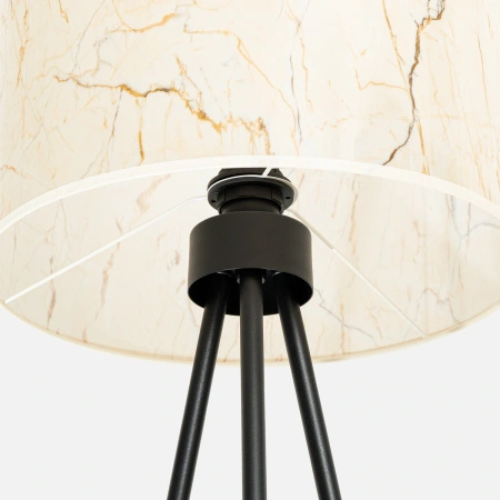Lampa podłogowa NEVIA beżowy marmur