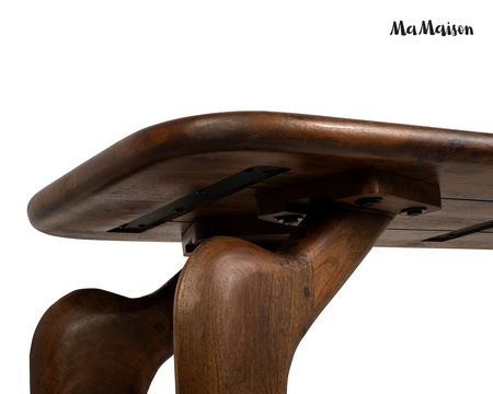 MaMaison konsola ORIZON 120 brązowa /     drewno