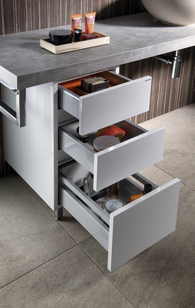 AVICE szafka dolna, 3 szuflady, 30x70,5x48cm, biały