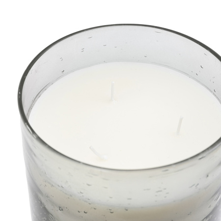 Glass Filled Candle Small Smoke Rose Oud