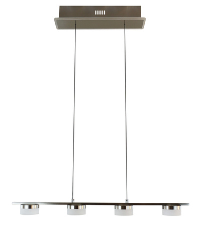 7066-503 Lampa wisząca czwórka CASSIS nikiel-mat