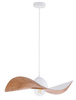 KAPELLO M biały/miedź ? 55cm lampa wisząca