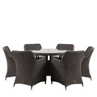 Ascot 6 Seater Round Dining Set