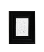 Obraz SHP JACK biały / czarna rama