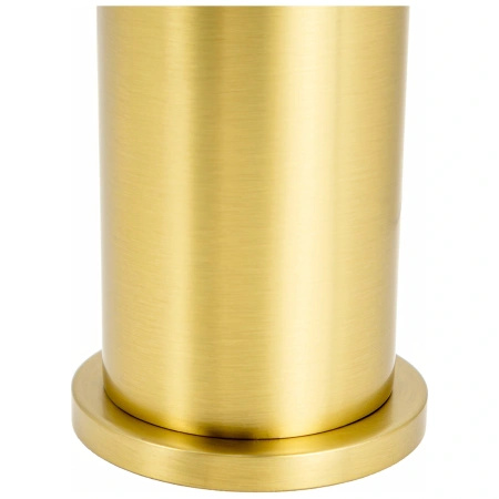 Bateria umywalkowa stojąca, złota