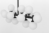 NOWOCZESNA LAMPA WISZĄCA CZARNA PETRICA W16