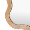 Wiggle Mirror Oak 600x30x900mm
