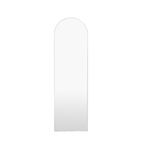 Tokyo Leaner Mirror Black 500x50x1700mm