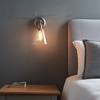Hal Wall Light with Clear Shade 170x267mm