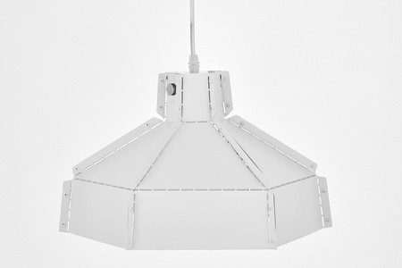 LAMPA SUFITOWA WISZĄCA LOFT BIAŁA DONA W1
