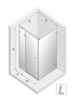 KABINA AVEXA  PROSTOKĄTNA L 110x80x200 CZYSTE 6mm ACTIVE SHIELD
