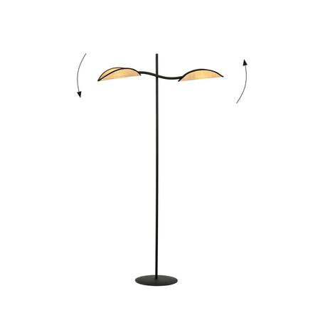 LOTUS LP2 BLACK/RATTAN