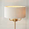 Highclere 3 Table Lamp Vintage Brass