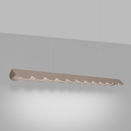 Lampa wisząca BISCUIT taupe LED 4000K