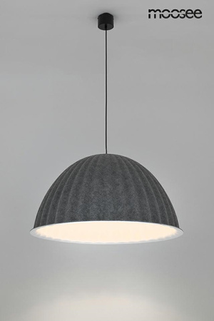 MOOSEE lampa wisząca MOLD 55 szara