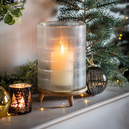 Pristina Etched Hurricane 165x165x250mm