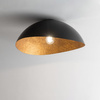 SOLARIS S plafon czarny/miedziany