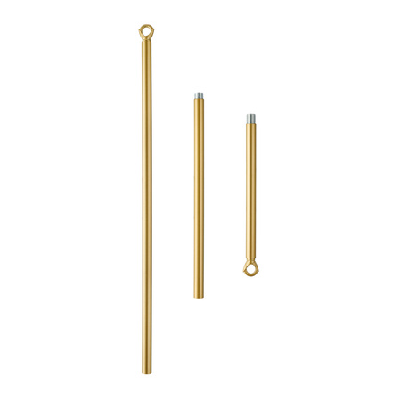 Lampa wisząca MODERN ORCHID-9 złoto szara 150 cm