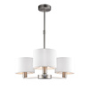 Daley 3 Pendant Matt Nickel 385-655mm