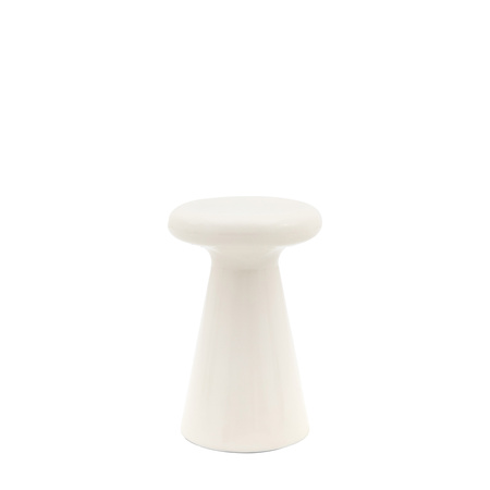 Pavia Side Table Cream 300x300x460mm