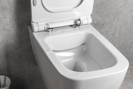 VEA WC wiszące, Rimless, 34,5x52cm, biały
