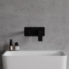 PARMA bateria umywalkowa podtynkowa, czarny mat