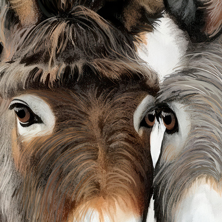 Eey and Ore Framed Art 540x30x440mm