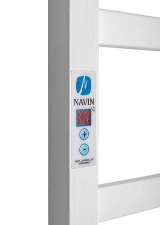 Elektryczny grzejnik łazienkowy BIALY AVANGARD Digital 480х1200 prawa